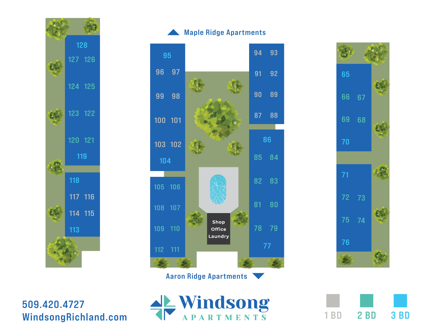 Windsong-Apartments-Map